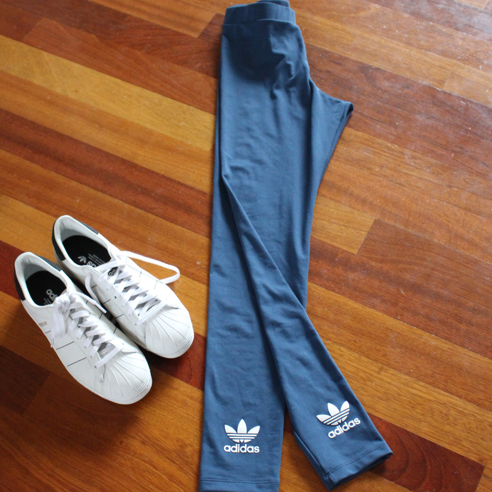 Adidas Blue Leggings